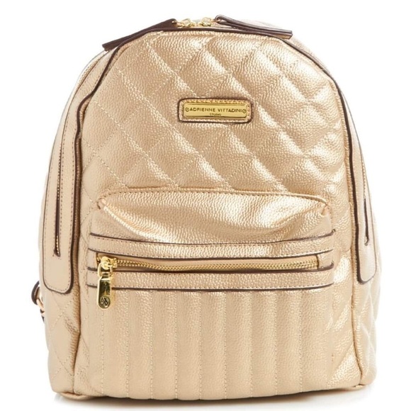Adrienne Vittadini Shimmering Quilted Packpack - Picture 1 of 8